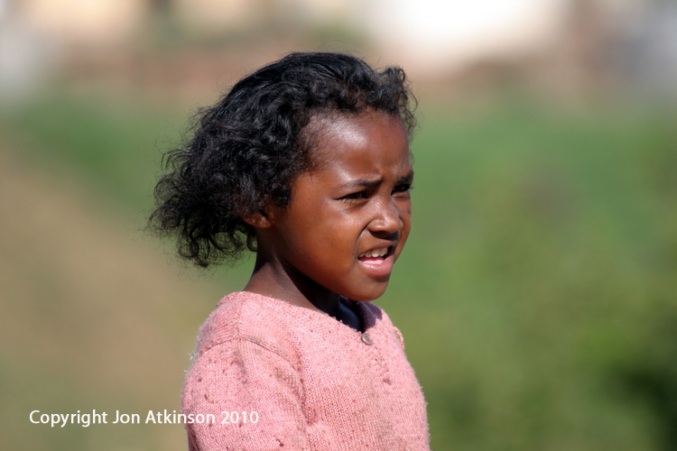 Madagascan girl, Southern Region